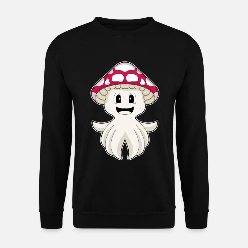 Champignon poulpe - Sweat-shirt Unisexe - noir