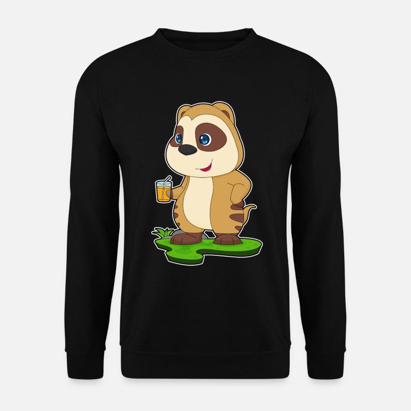Erdmännchen Saft - Unisex Pullover - Schwarz
