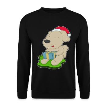 Forfait Noël pour chien - Sweat-shirt Unisexe - noir - Devant - Alina (178cm) & Michal (187cm)