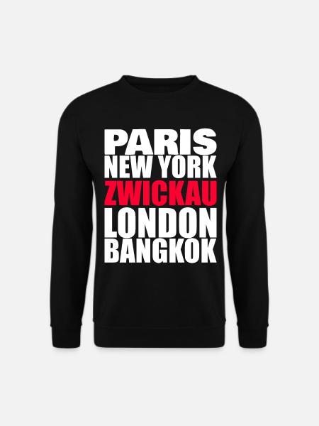 Zwickau City - Unisex Sweatshirt - black