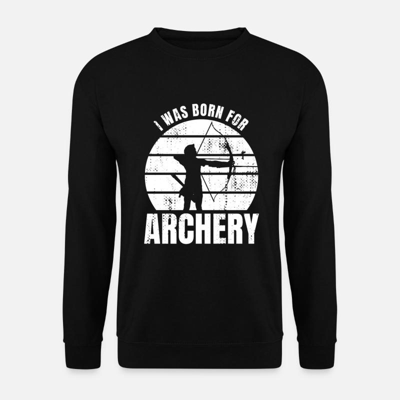 Funny Archery Joke - Unisex Sweatshirt - black