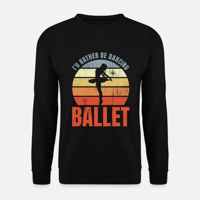 Je préfère danser le ballet - Sweat-shirt Unisexe - noir