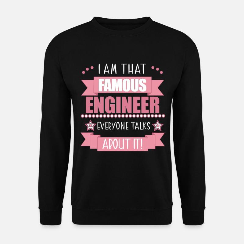 Engineer Profession Ladies Gift - Unisex Sweatshirt - black