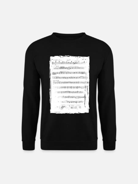 Sheet of music - Unisex Sweatshirt - black