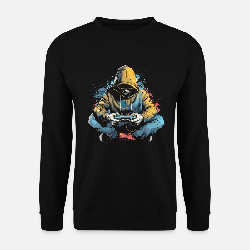 Spiel Liebhaber - Unisex Pullover - Schwarz