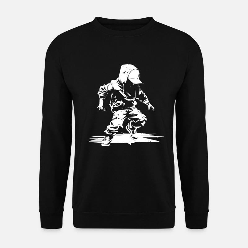 Breakdance Sketch - Unisex Sweatshirt - black