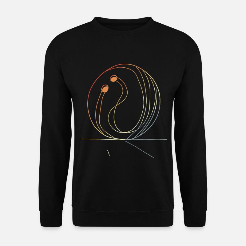 Oldschool Bowling - Unisex Pullover - Schwarz