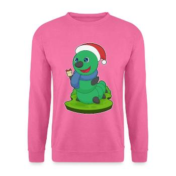Caterpillar Christmas Package - Unisex Sweatshirt - pink - Front
