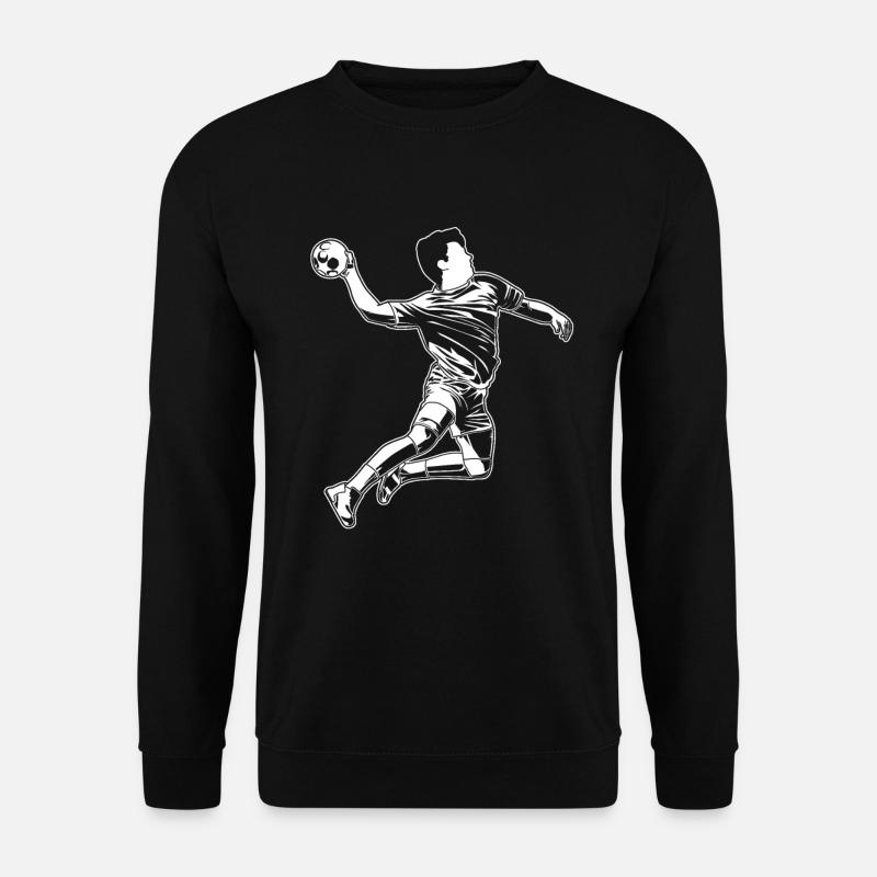 Handball Lover Sketch - Unisex Sweatshirt - black