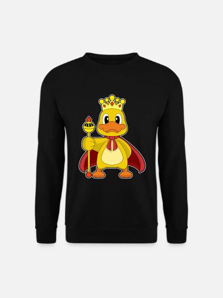 Duck Crown - Unisex Sweatshirt - black