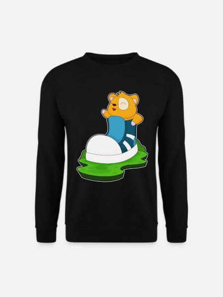 Hamster Schuh - Unisex Pullover - Schwarz