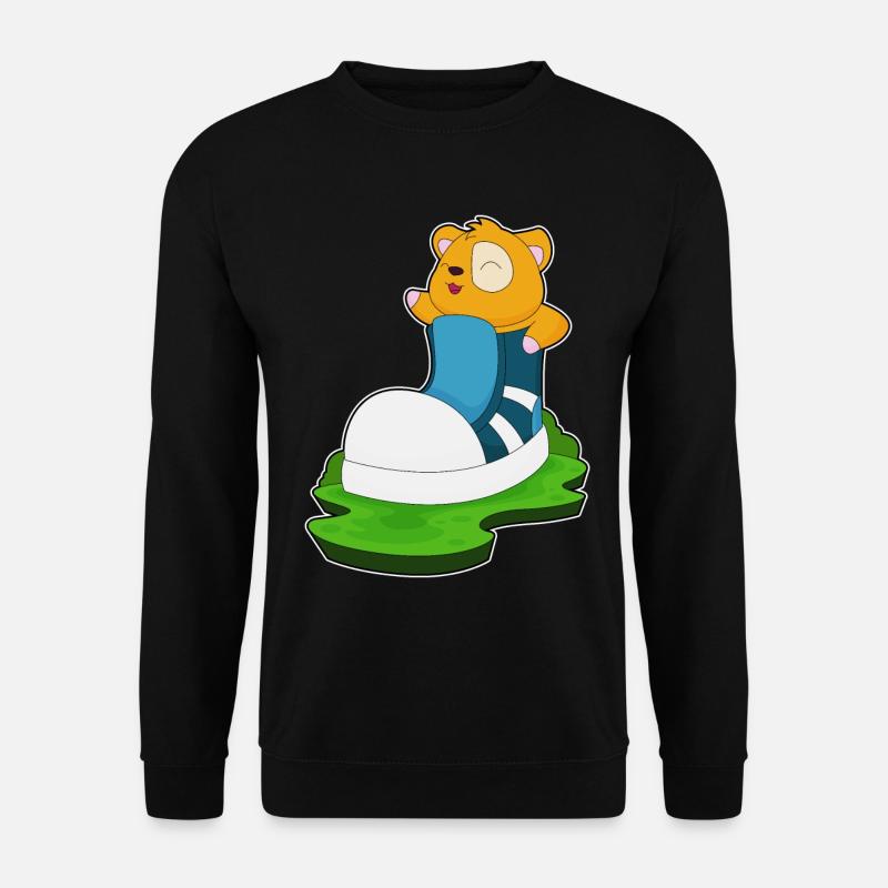 Hamster Schuh - Unisex Pullover - Schwarz