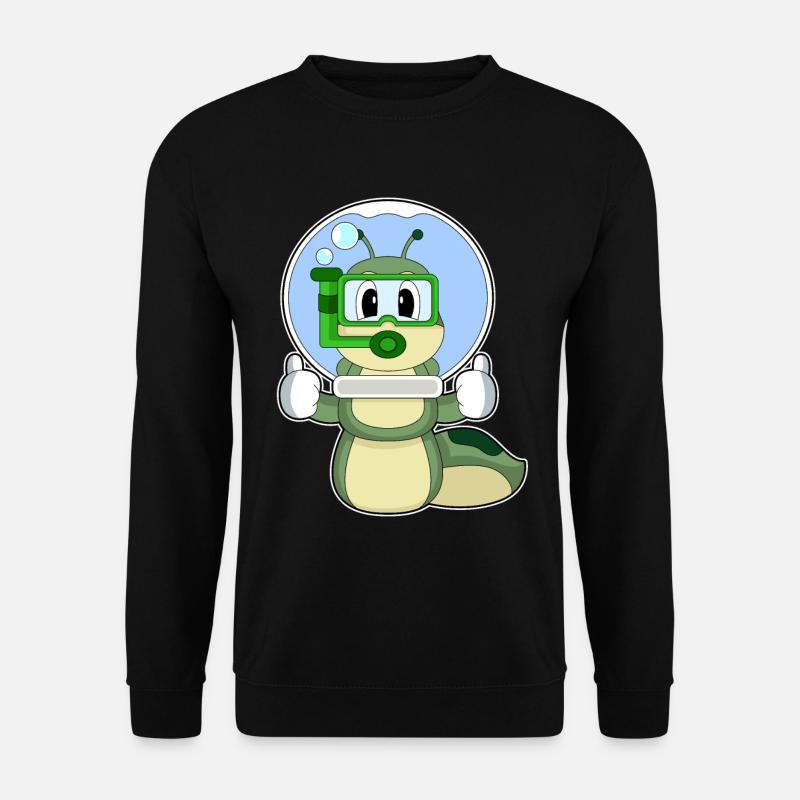 Caterpillar Aquarium - Sweat-shirt Unisexe - noir