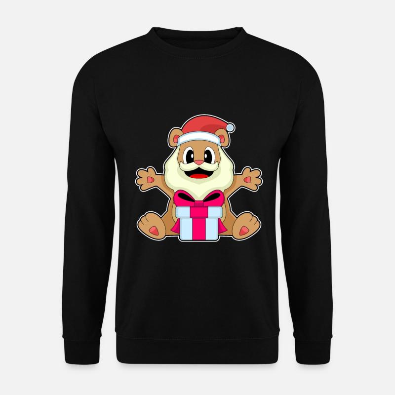 Bär Weihnachten Paket - Unisex Pullover - Schwarz
