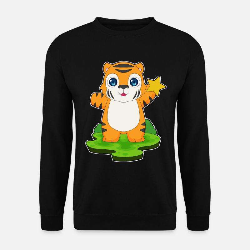 Tiger Star - Unisex Sweatshirt - black