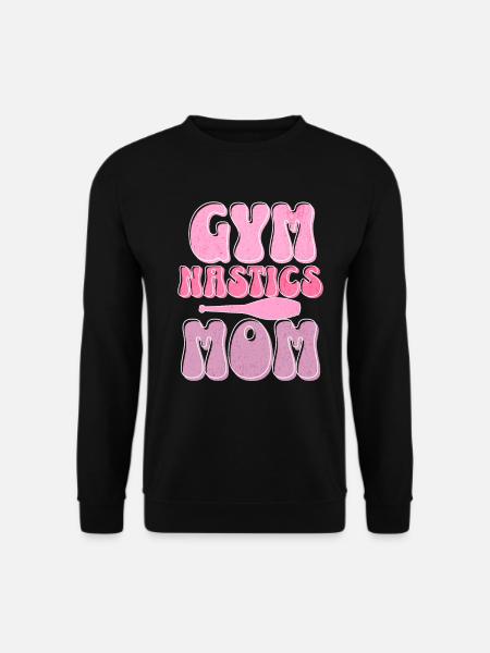 Gymnastik Mutter Turnen lustiger Spruch Mütter - Unisex Pullover - Schwarz