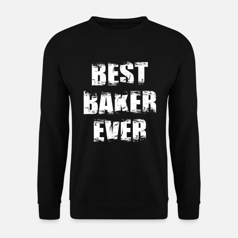 Der beste Bäcker aller Zeiten - Unisex Pullover - Schwarz