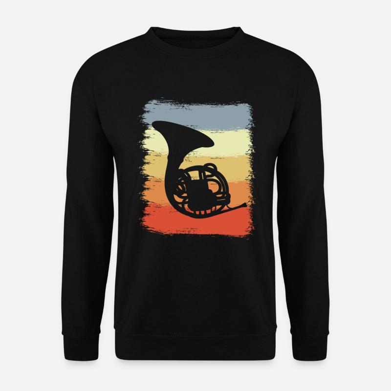Cor français rétro - Sweat-shirt Unisexe - noir