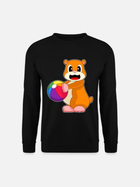 Natation Hamster Water-polo Été - Sweat-shirt Unisexe - noir