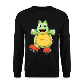 Patins en ligne Turtle Patins en ligne - Sweat-shirt Unisexe - noir - Devant - Alina (178cm) & Michal (187cm)