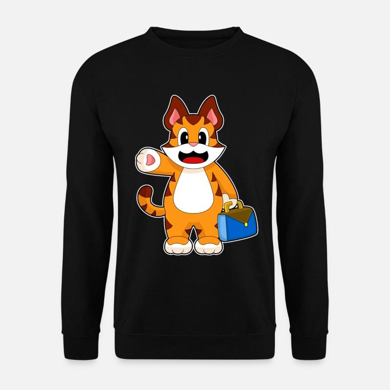 Tiger Entrepreneur - Unisex Sweatshirt - black