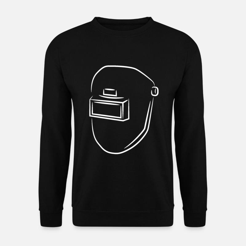Welding helmet - Unisex Sweatshirt - black