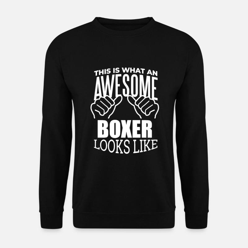 Boxen - Unisex Pullover - Schwarz