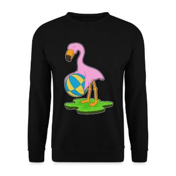 Natation Flamingo Water-polo Été - Sweat-shirt Unisexe - noir - Devant - Alina (178cm) & Michal (187cm)