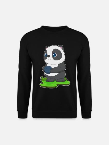 Boule de bowling Panda - Sweat-shirt Unisexe - noir