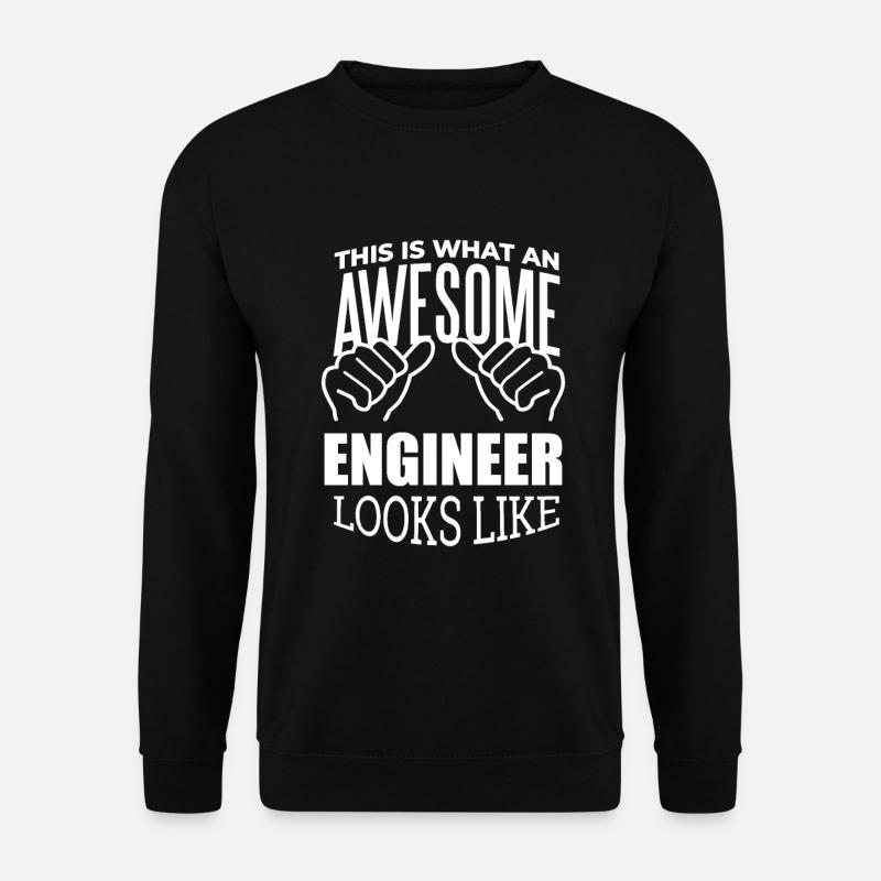 Engineer - Unisex Sweatshirt - black