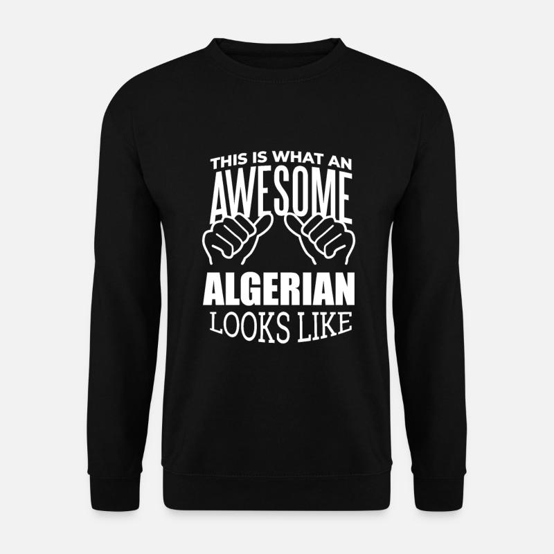 Algerien - Unisex Pullover - Schwarz