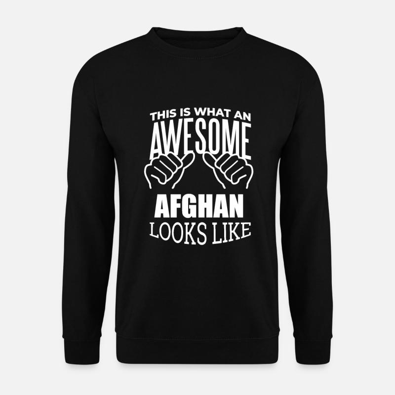 Afghanistan - Unisex Pullover - Schwarz