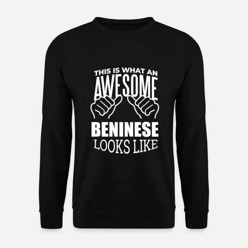 Benin - Unisex Pullover - Schwarz