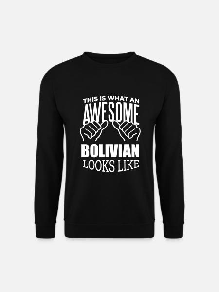 Bolivia - Unisex Sweatshirt - black