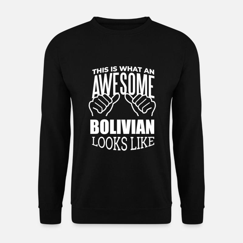 Bolivien - Unisex Pullover - Schwarz