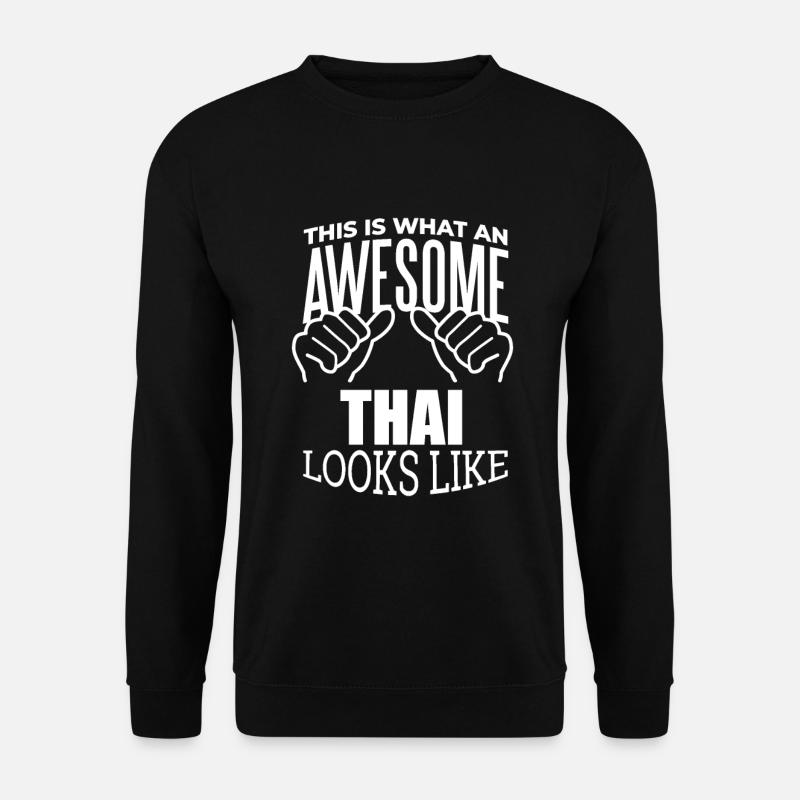 Thailand - Unisex Pullover - Schwarz