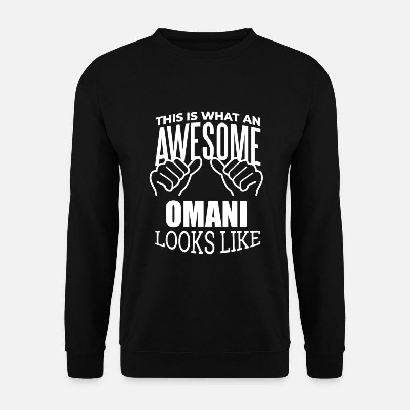 Oman - Unisex Pullover - Schwarz