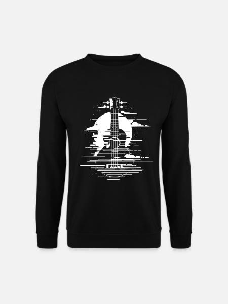 Ukulele Graphics - Unisex Sweatshirt - black
