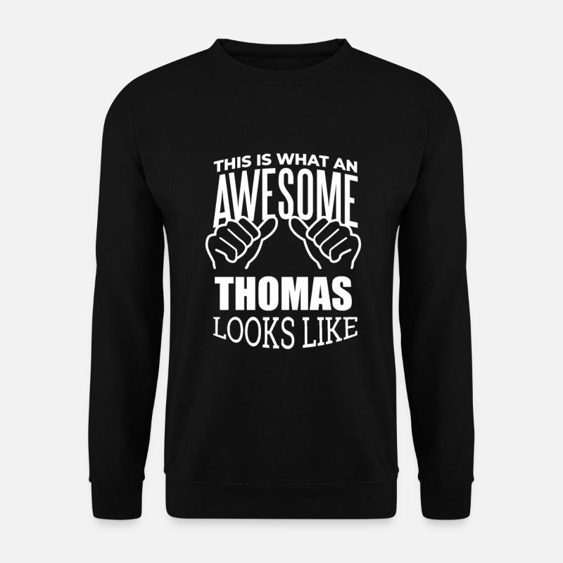 Thomas - Unisex Pullover - Schwarz