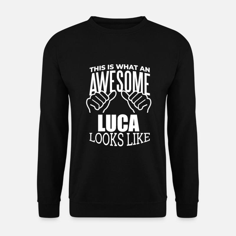 Luca - Unisex Pullover - Schwarz