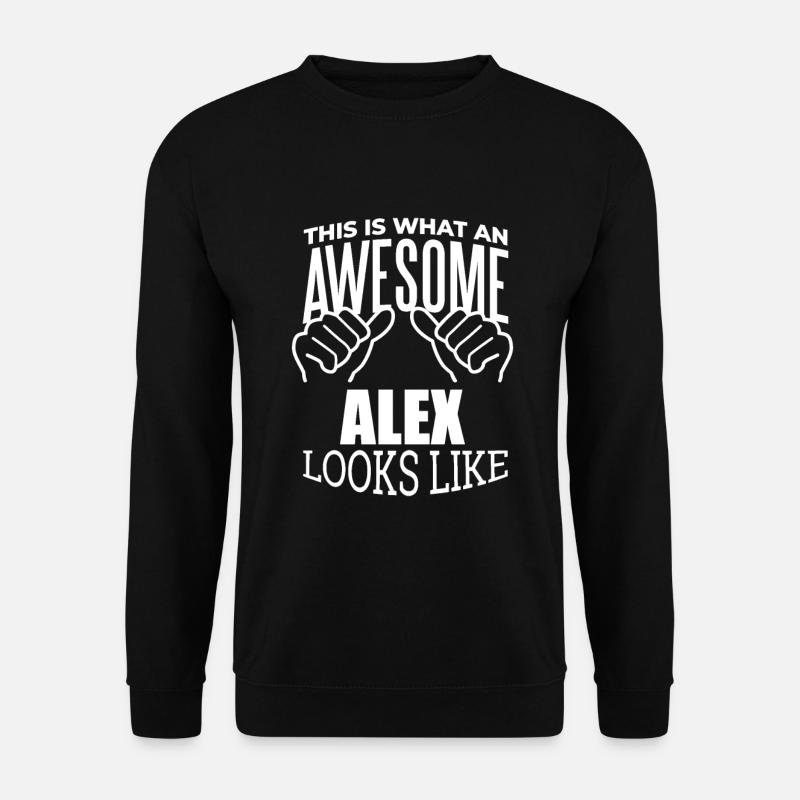 Alex - Unisex Pullover - Schwarz