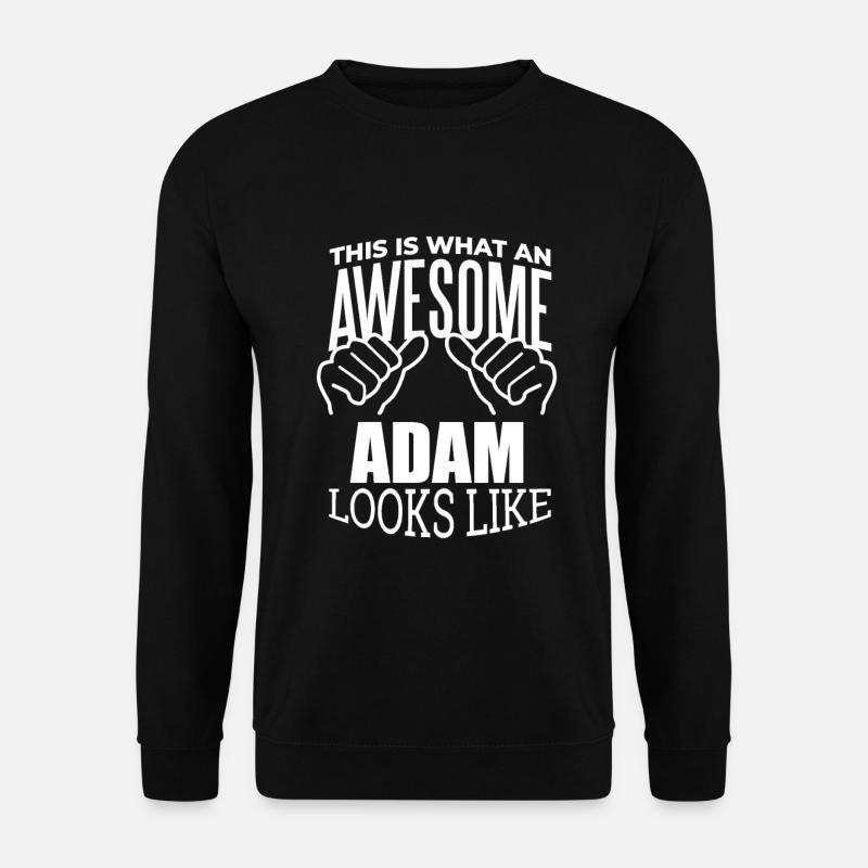 Adam - Sweat-shirt Unisexe - noir