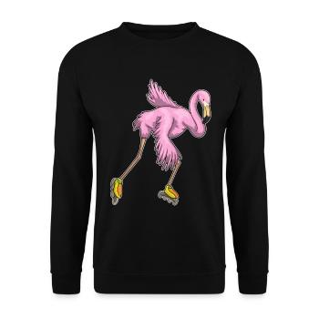 Patins en ligne Flamingo Patins en ligne - Sweat-shirt Unisexe - noir - Devant - Alina (178cm) & Michal (187cm)