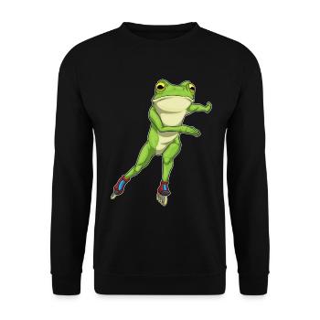 Frosch Inline skating Inline skates - Unisex Pullover - Schwarz - Vorne - Alina (178cm) & Michal (187cm)