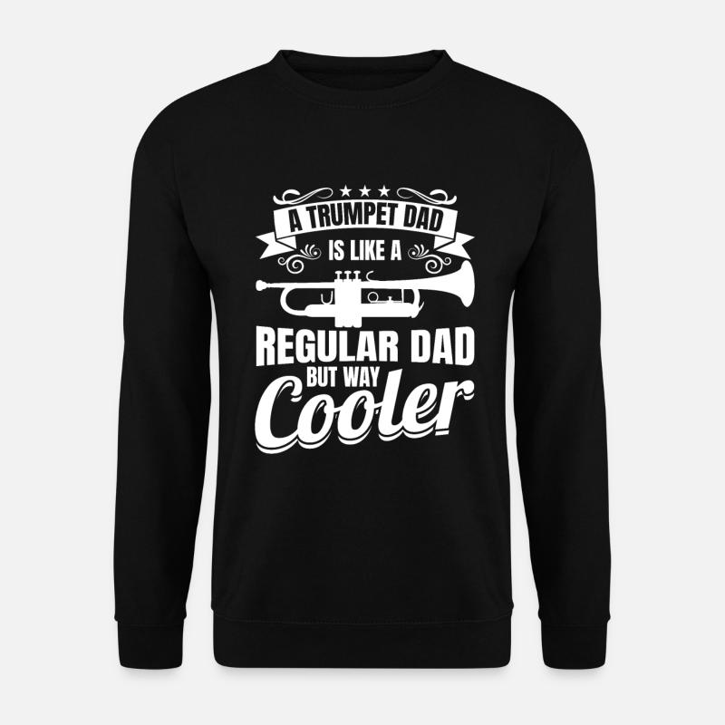 Trompeter Vater - Unisex Pullover - Schwarz
