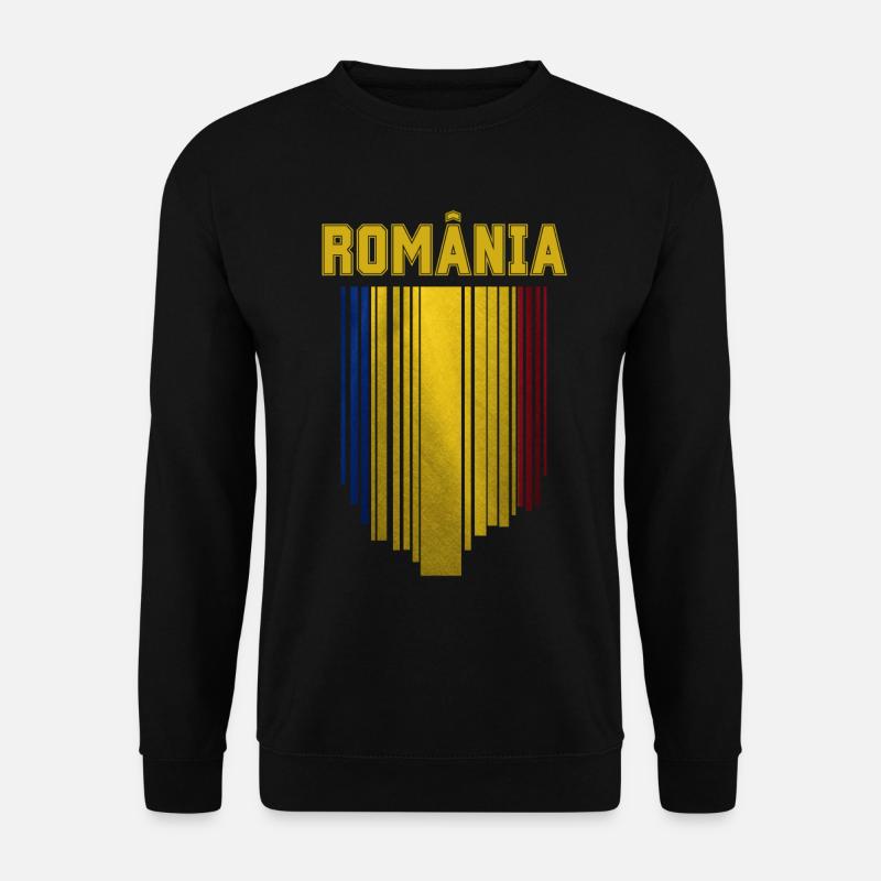 Romanian flag, Romanian pride - Unisex Sweatshirt - black