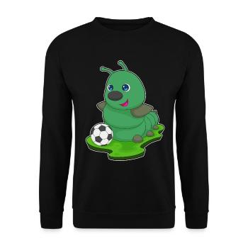 Caterpillar Joueur de football Football - Sweat-shirt Unisexe - noir - Devant - Alina (178cm) & Michal (187cm)