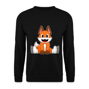 Patins à glace Fox - Sweat-shirt Unisexe - noir - Devant - Alina (178cm) & Michal (187cm)