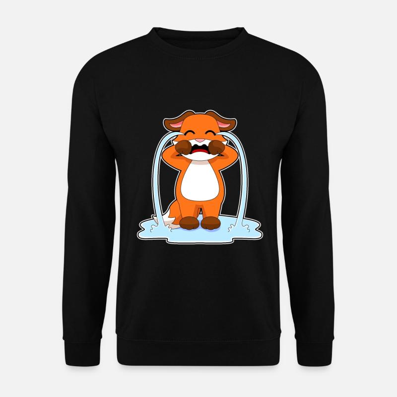 Fuchs weint - Unisex Pullover - Schwarz