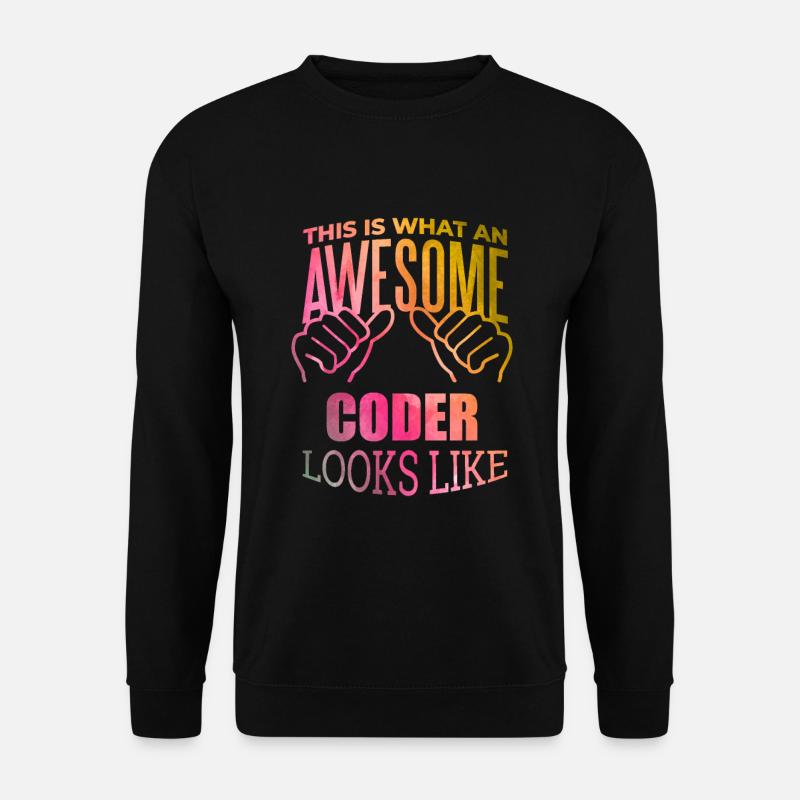 Codierung - Unisex Pullover - Schwarz